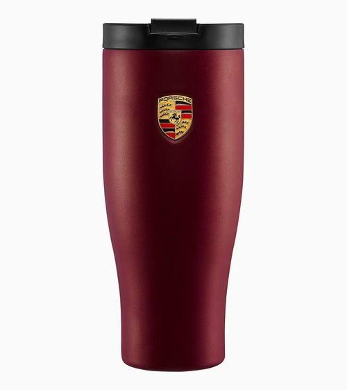 Porsche XL Thermo Mug in Cherry Red