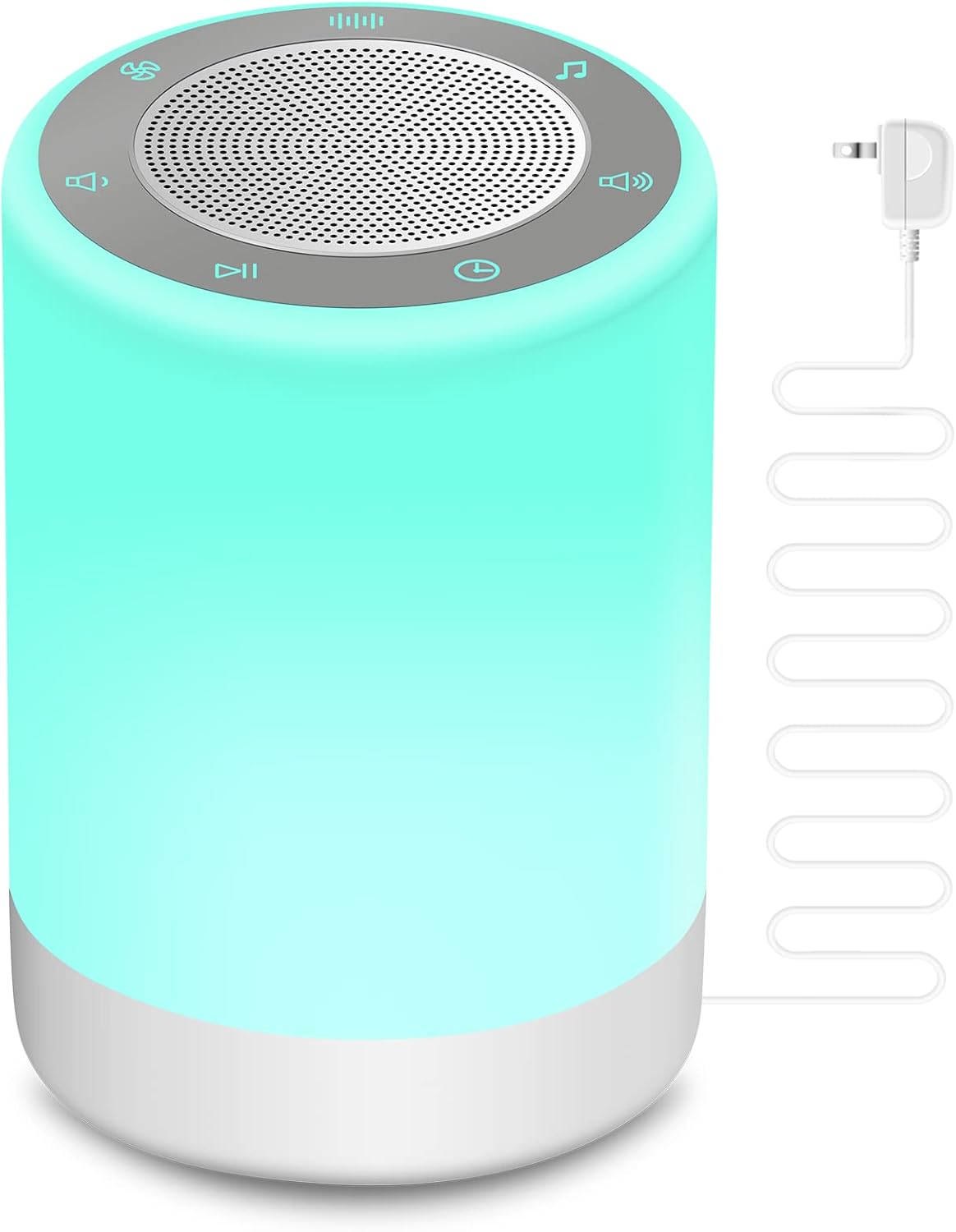 Sound Machine - White Noise Machine for Babies | 32 High Fidelity Sounds & Night Light Feature