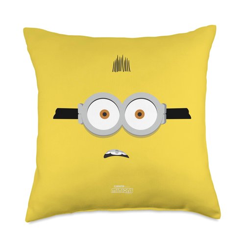 Minions Otto Big Face Halloween costume Throw Pillow