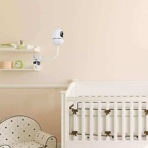 HelloBaby Flexible Baby Monitor Mount - Tool-Free Installation | Compatible with HB65/HB6550/HB6558/HB66/HB248 & ANMEATE SM935E/SM650