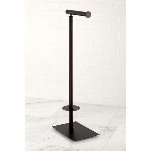 Kingston Brass CC8005 Claremont Freestanding Toilet Paper Holder, 22-3/4-Inch, Oil Rubbed Bronze