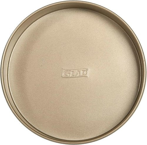 Glad Round Baking Pan - Nonstick Heavy Duty Bakeware for Cakes & Desserts | 9.6 Inches
