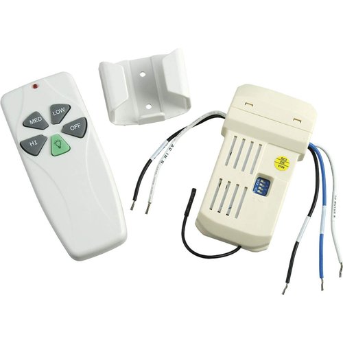 Progress Lighting Ceiling Fan/Light Remote Control, AirPro Collection, Indoor, P2618-01, White