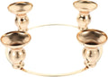 Luxshiny Christmas Advent Wreath - Elegant Candle Holder for Festive Home Table Decor