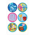 amscan Blues Clues Stickers - 10" x 8" | Assorted Design | Pack of 24