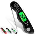 Skiennix Digital Meat Thermometer - IP67 Waterproof Cooking Thermometer with Backlight & Calibration