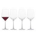 ZWIESEL GLAS Pure Cabernet Red Wine Glass (Set of 4), Graceful Wine Glasses for Red Wine, Dishwasher-Safe Tritan Crystal Glasses, Made in Germany (19 Ounce)