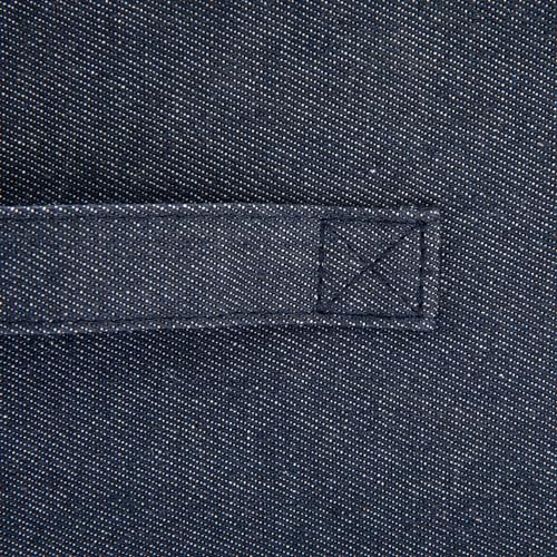Collapsible Cotton Blend Cube Storage Drawer with Handle, Set of 2, Denim