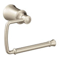 Moen YB2108BN DartmoorSingle Post Toilet Paper Holder, Brushed Nickel