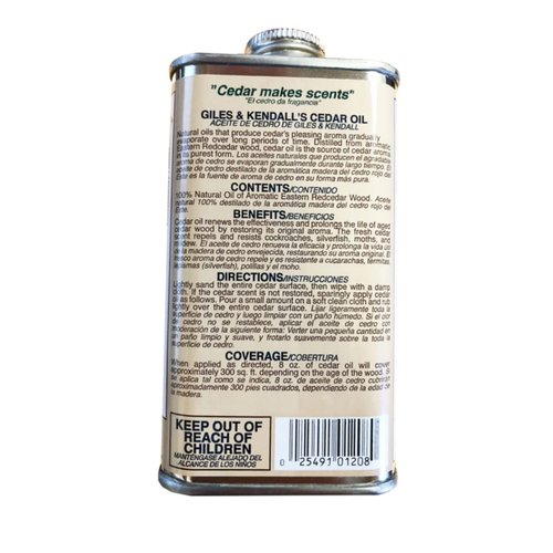 Cedar Oil 8 OZ CAN (A)