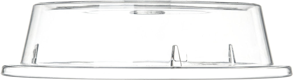 Carlisle FoodService Products 198907 Commercial Plastic Plate Cover, 10-3/16" to 10-1/4", Clear