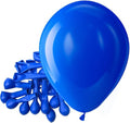 Bezente Royal Blue Latex Party Balloons - 150 Pack of 5-Inch Matte Helium Balloons for Celebrations