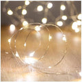 XINKAITE LED Fairy Lights - Battery Operated String Lights for Indoor & Outdoor Decor | 10Ft Warm White