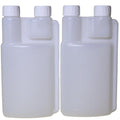 FAQQI 2 Pack Standard Squeeze Shot Bottle with 16oz Measuring Bottle and 1oz Flask Built-in | Plastic Flask with Shot Glasses built in and Flask Tumbler Shot Holder for Liquor, Travel, Outdoor