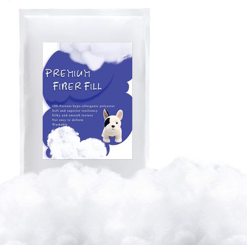 BUTUZE Polyfill Stuffing - 2.6lb Fiberfill for Crafts | Resilient Polyester Fill for Pillows & Home Decor