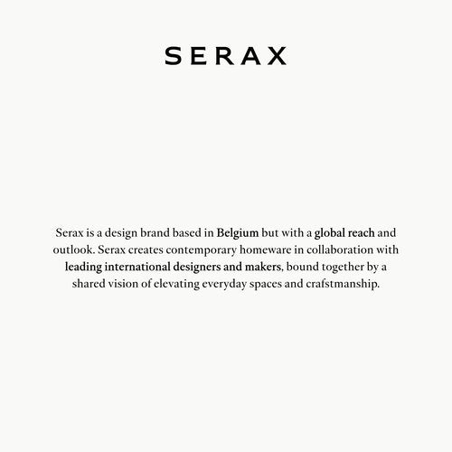 Serax Copper Glass Water Pitcher | Copper chemistry glassware by Niels Datema | Wine Carafe Decanter | Clear Bottle Container for cold Drinks | Beverage Dispenser for Fridge | Replacement