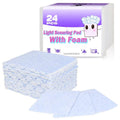 24 Pack Light Scouring Pad with Foam, Triple Cleaning Scrub Pad Singles Heavy Duty Household Non-Scratch Abrasive Hand Pad Multi Surface Magic Sponge Eraser Sheets for Home Surfaces Indoor Cleaning