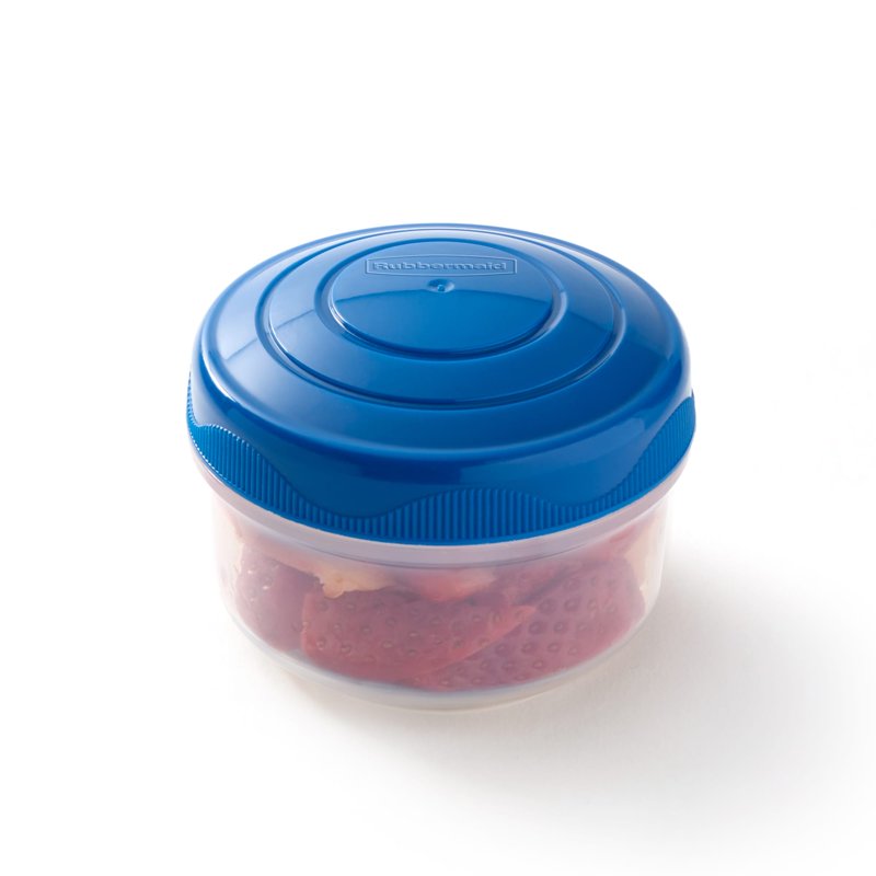 Mini Bites Containers 0.14 Quart - 3-Pack with Secure Lids
