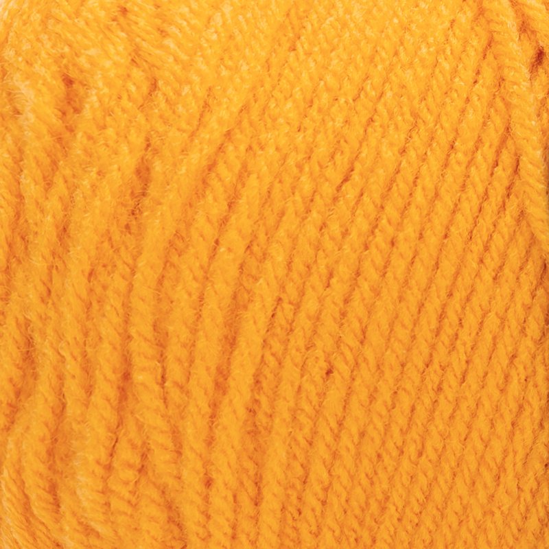 Red Heart Super Saver Saffron Yarn - 364 Yards, Single Variation