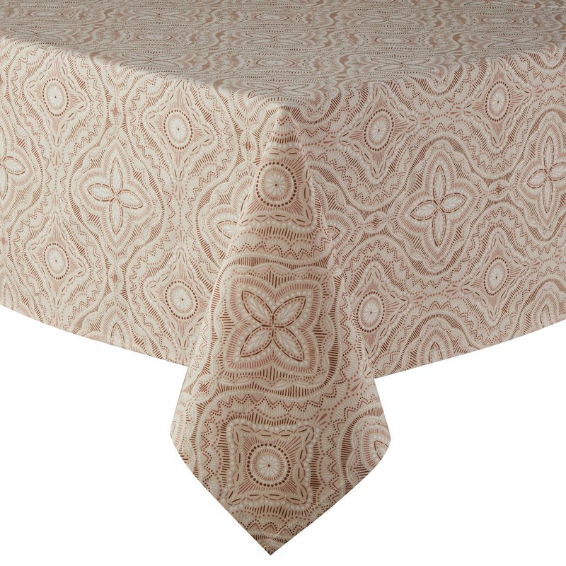 Boho Medallion Tablecloth - 60" x 84" - 3 Pack