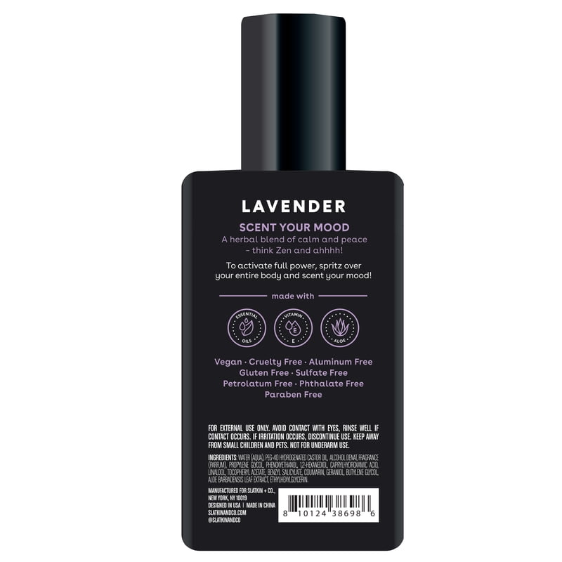 Lavender Fragrance Mist - 8 fl oz with Essential Oils & Aloe