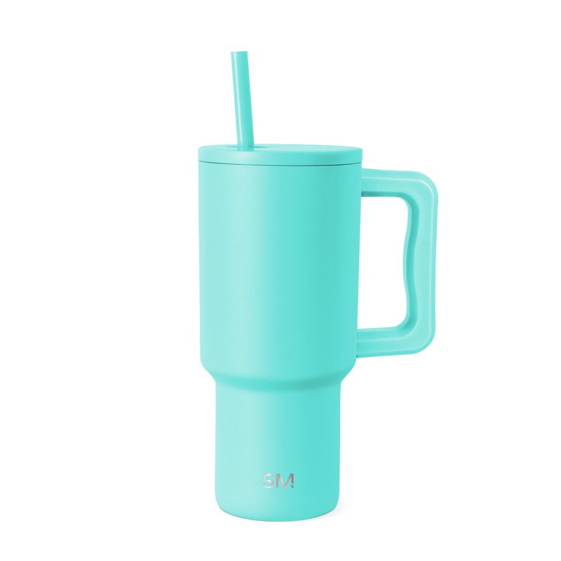30 oz Insulated Stainless Steel Trek Tumbler with Straw Lid - Ocean Water, 4 Pack