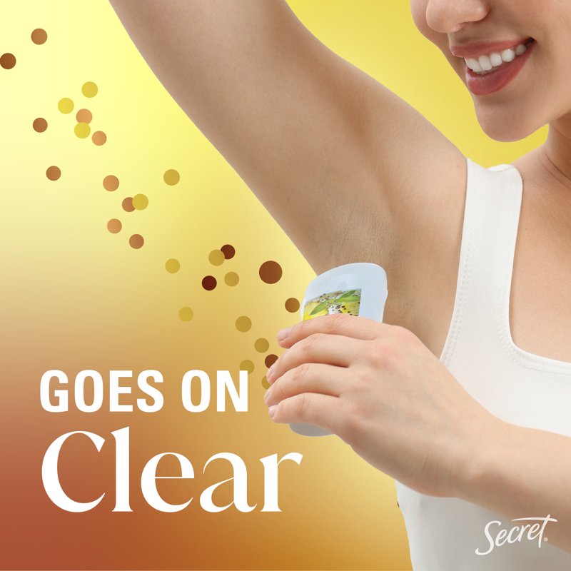 Clear Gel Antiperspirant and Deodorant for Women, Pineapple Paradise, 2.6 oz
