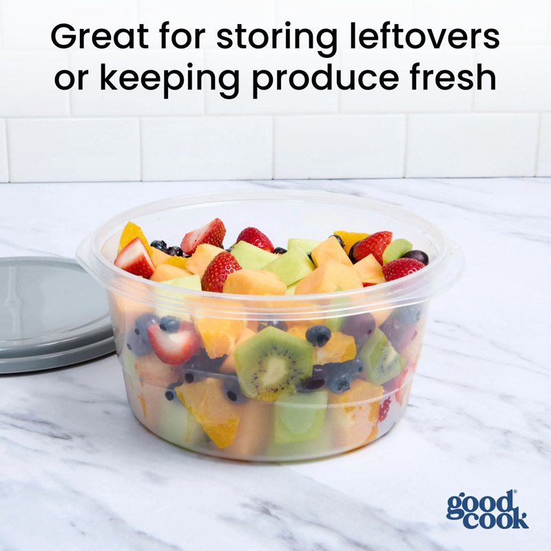 Extra Large Food Storage Containers - 15.7 Cups, 2 Pack