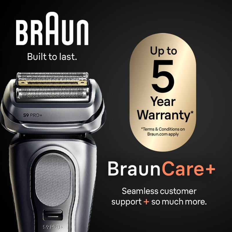 Braun Series 9 PRO+ Electric Shaver with Charging Stand - Model 9517s