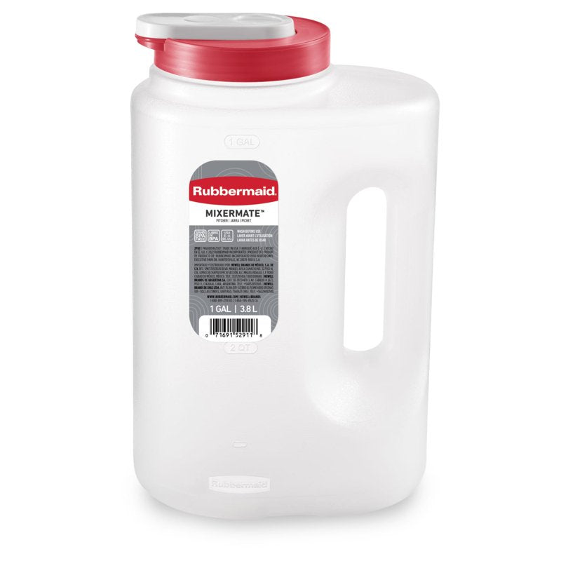 Leak-Resistant Pitcher - 3.8 Liter (1 Gallon), 2 Pack
