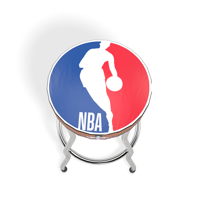 Adjustable Arcade Stool for NBA Jam - Chrome Frame