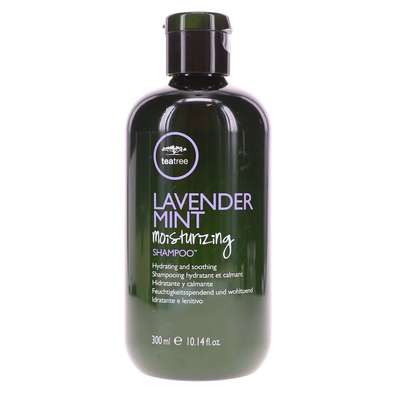 Moisturizing Lavender Mint Shampoo with Tea Tree Oil - 10.14 Oz