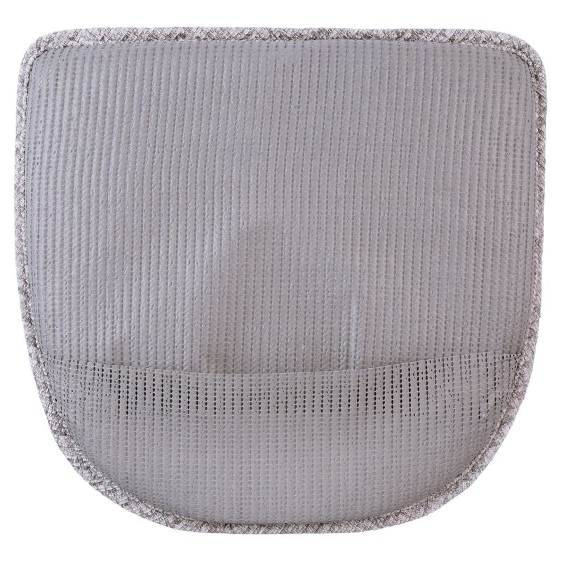 Gripper Non-Slip Chair Cushion - 15" x 16" Kendal Nickel - 3 Pack
