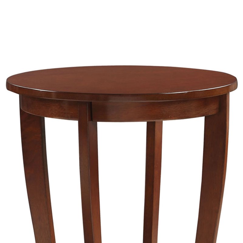 American Heritage Round End Table - Multiple Finishes Available