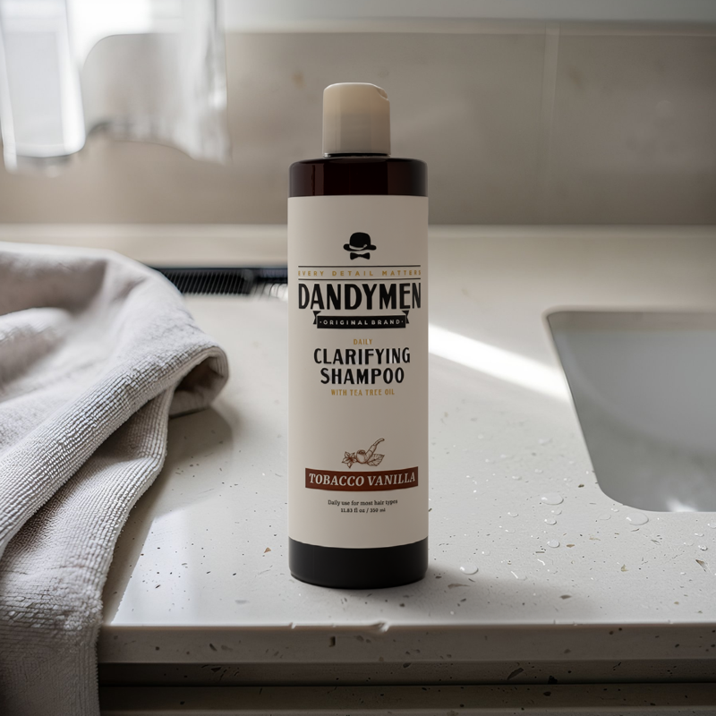 Daily Use Clarifying Shampoo with Tea Tree Oil, 11.83 fl oz - Tobacco Vanilla Scent