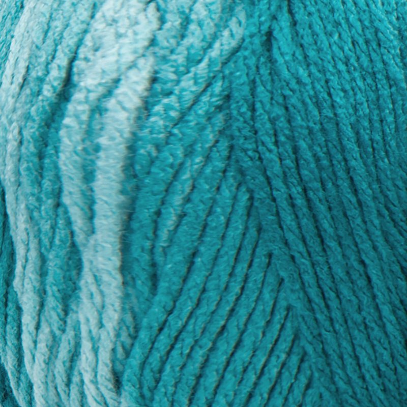 Ombre Yarn for Knitting and Crocheting - Deep Teal, 100% Acrylic, 10oz