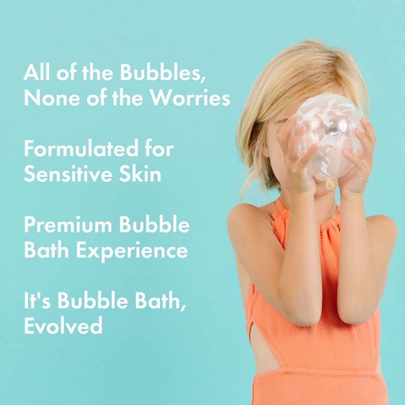 Honeydew Melon Bubble Bath - Hypoallergenic & Tear-Free - 16 fl oz