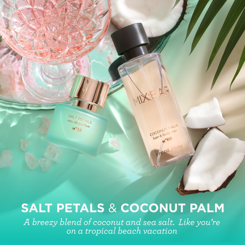 Coconut Palm Hair & Body Perfume Spray - Travel Size 2.5 fl oz
