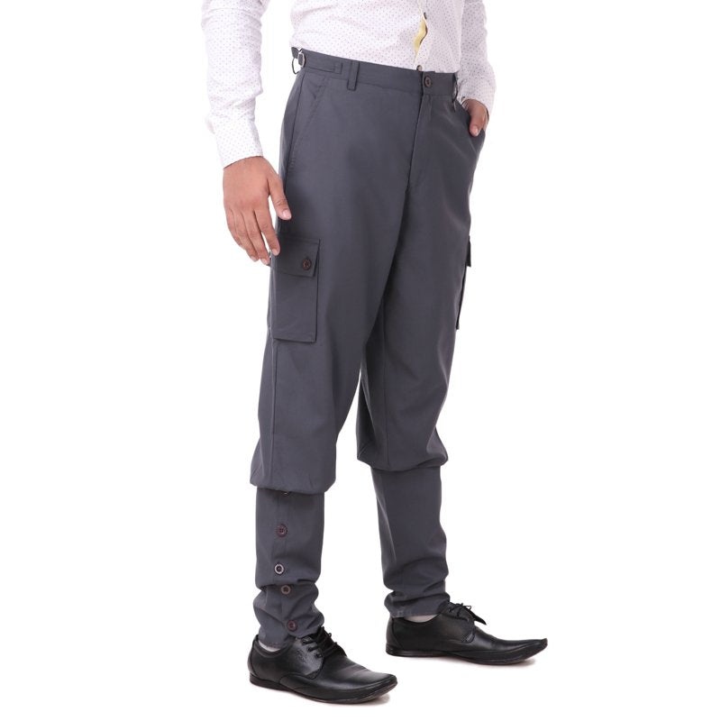 Men's Victorian Steampunk Airship Pants Costume - Grey, 2XL
