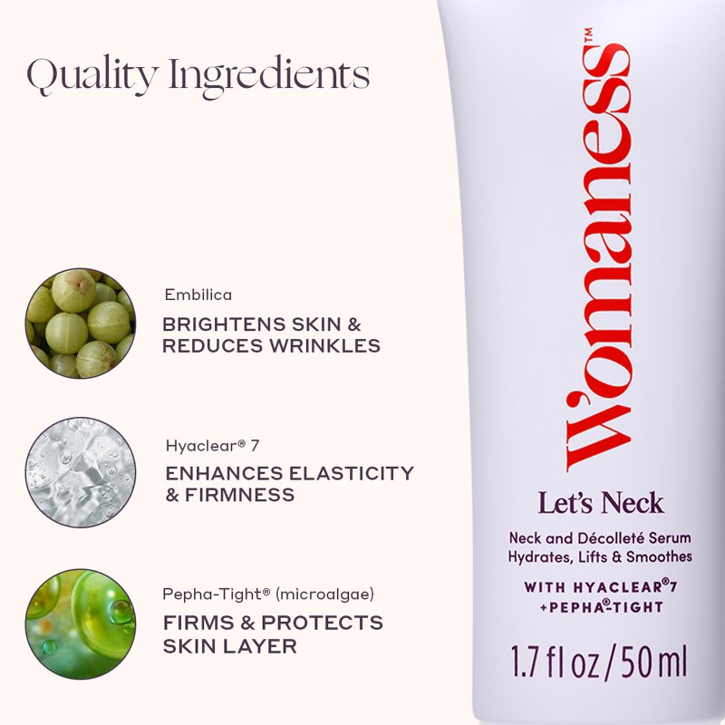 Firming Neck and Decollete Serum with Roller Applicator, 1.7 fl oz