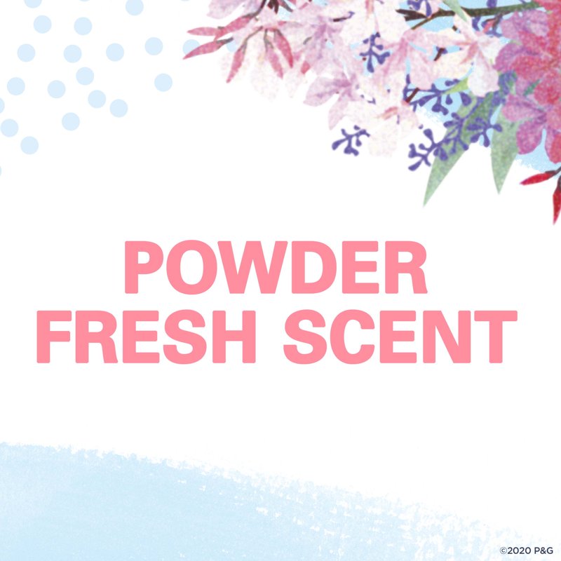 Wide Solid Antiperspirant Deodorant for Women, Powder Fresh, 2.7 oz