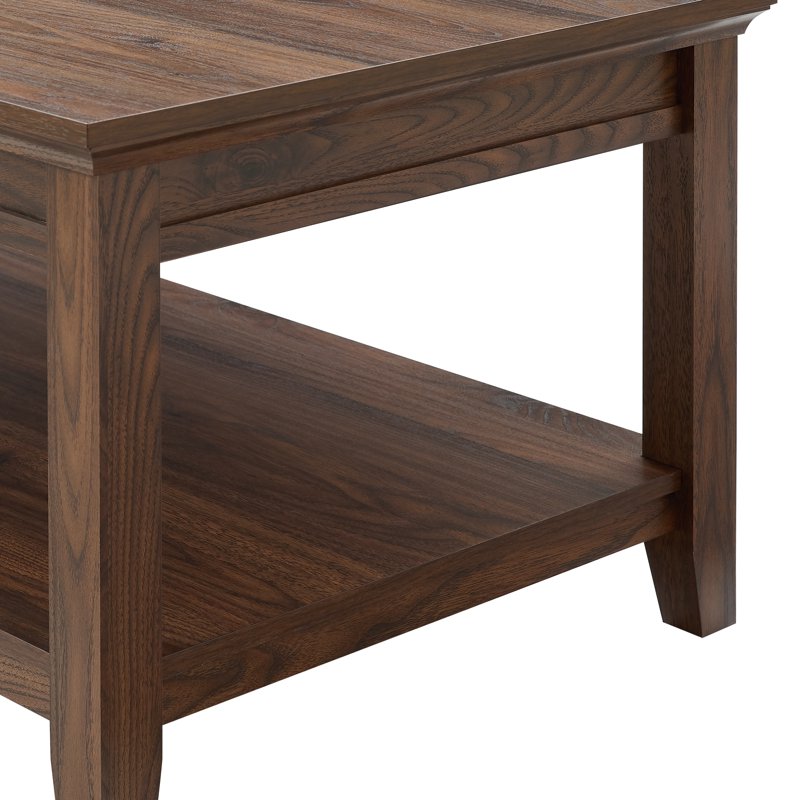 Compact Walnut Finish End Table - Model MSS636249972001
