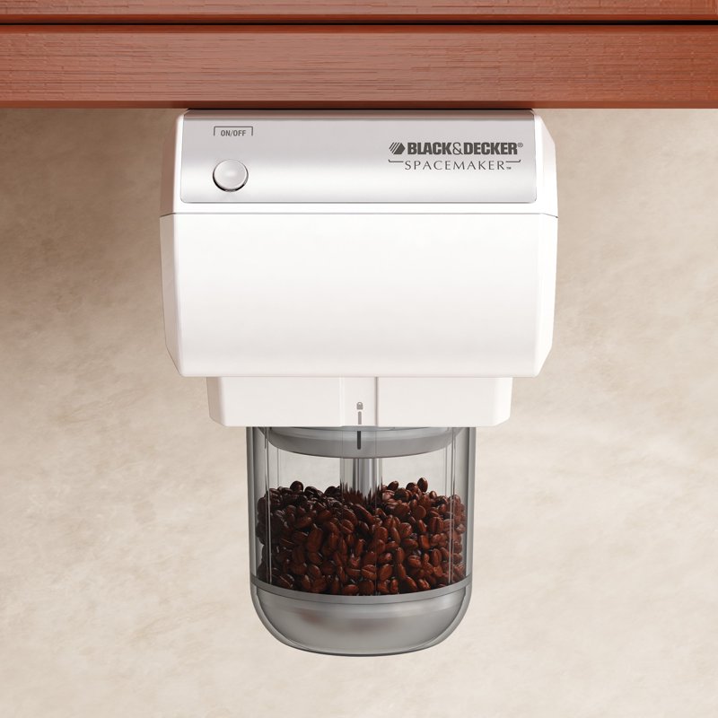 Electric Food Processor & Coffee Grinder - 0.75 Cup, White