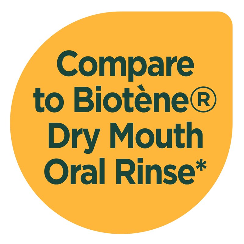 Dry Mouth Oral Rinse, Alcohol-Free Moisturizing Mouthwash, 1 Liter