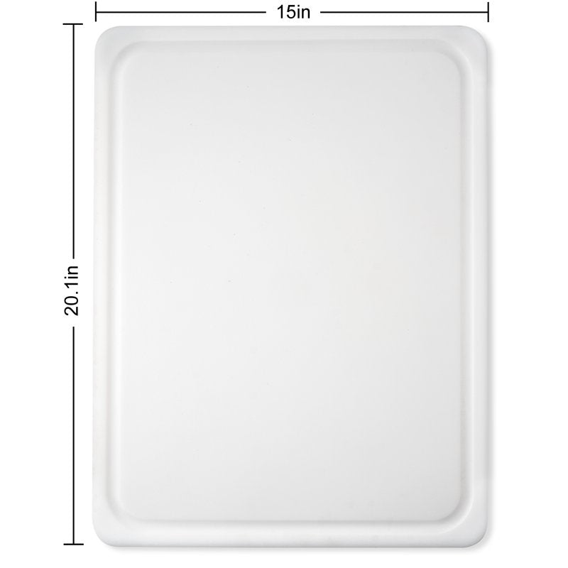 Non-Slip Cutting Board 15" x 20" with Juice Groove - XL