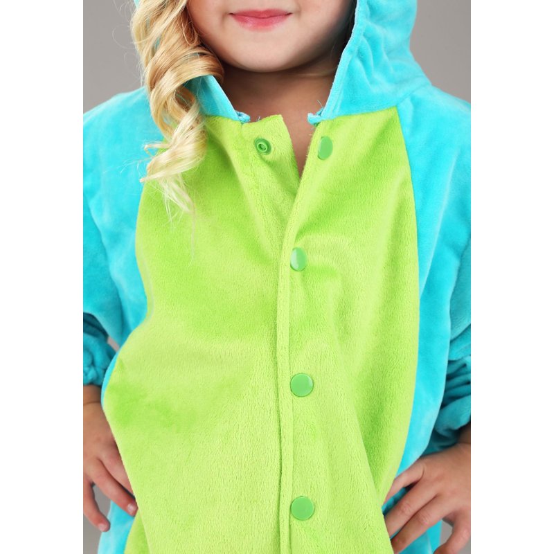 Toddler Cuddlesaur Costume 4T - Teal Dinosaur Baby Dress-Up