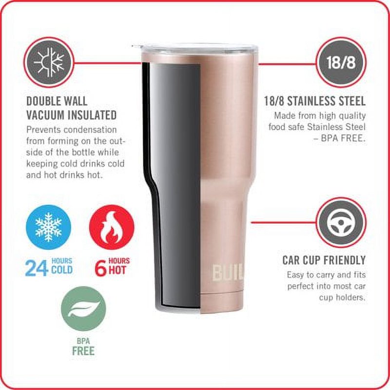 30 fl oz Double Wall Insulated Stainless Steel Tumbler - Silver