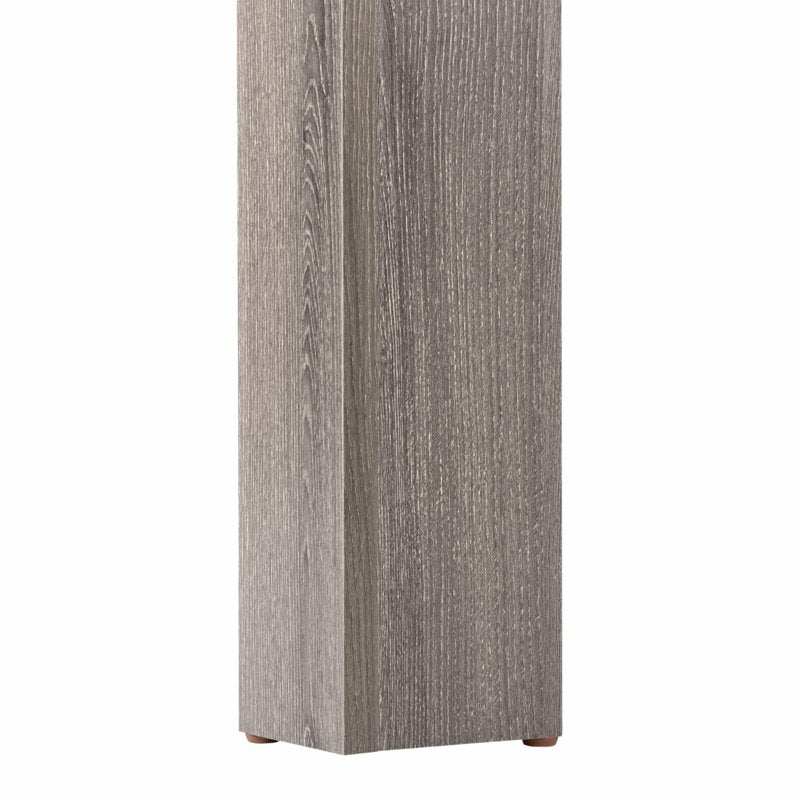 47.25" White Wood Dining Table - Contemporary Farmhouse Style
