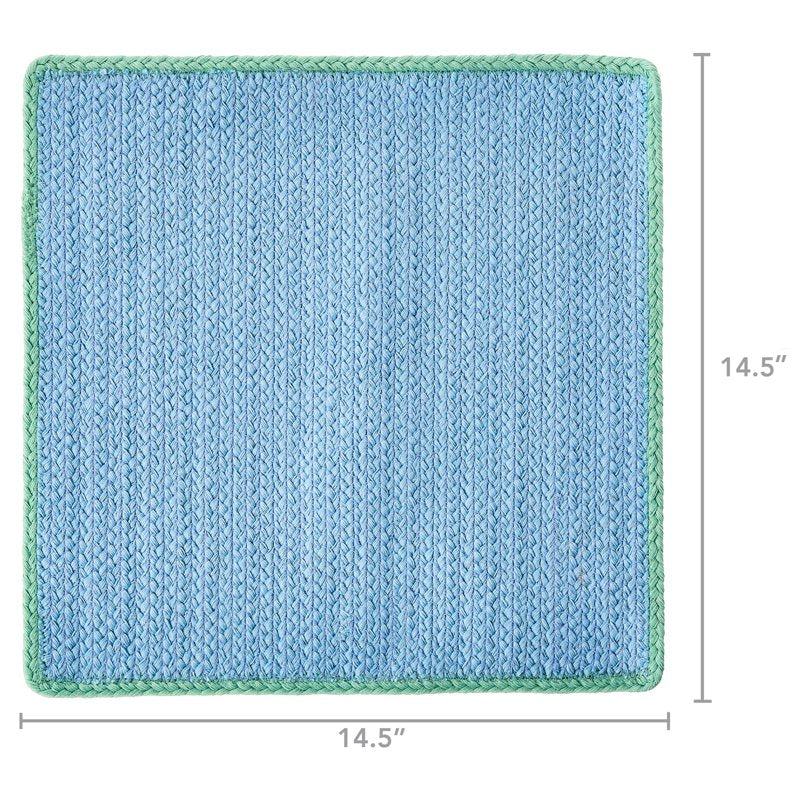 Philadelphia Collection Placemat Set - Blue, 14" x 14", 4 Count