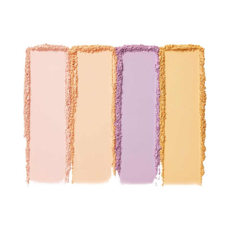 Color-Correcting & Brightening Face Powder Quad - Long-Lasting Soft-Matte